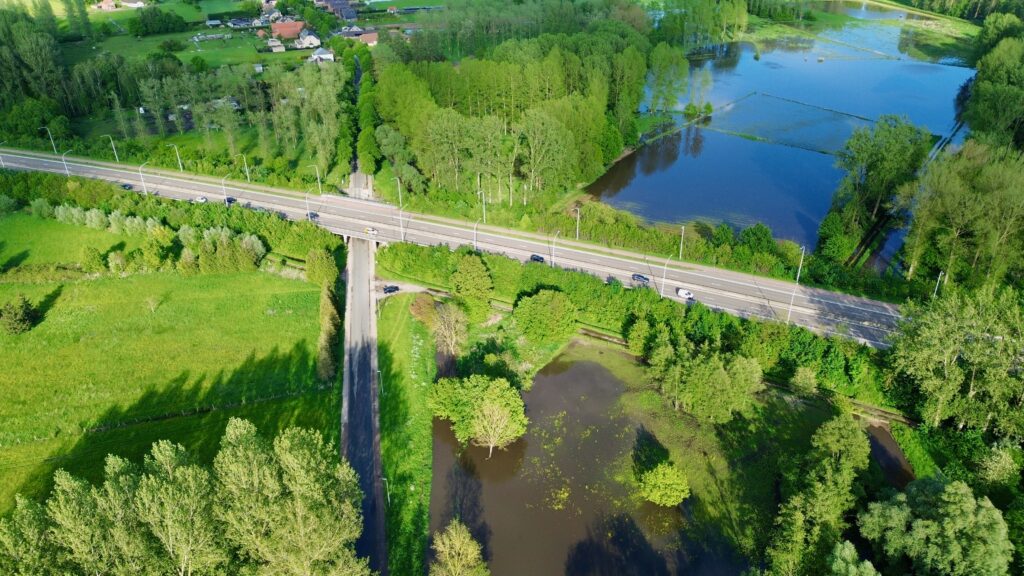 Wateroverlost in Diepenbeek